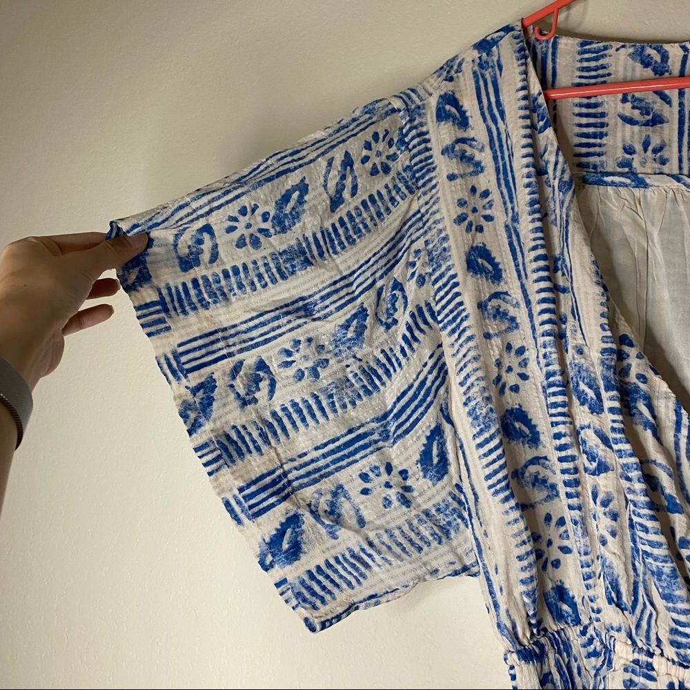 FREE PEOPLE printed Put A Ring On It romper S - Picture 8 of 15